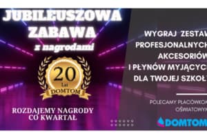 Konkurs 20 lecie Domtom oświata